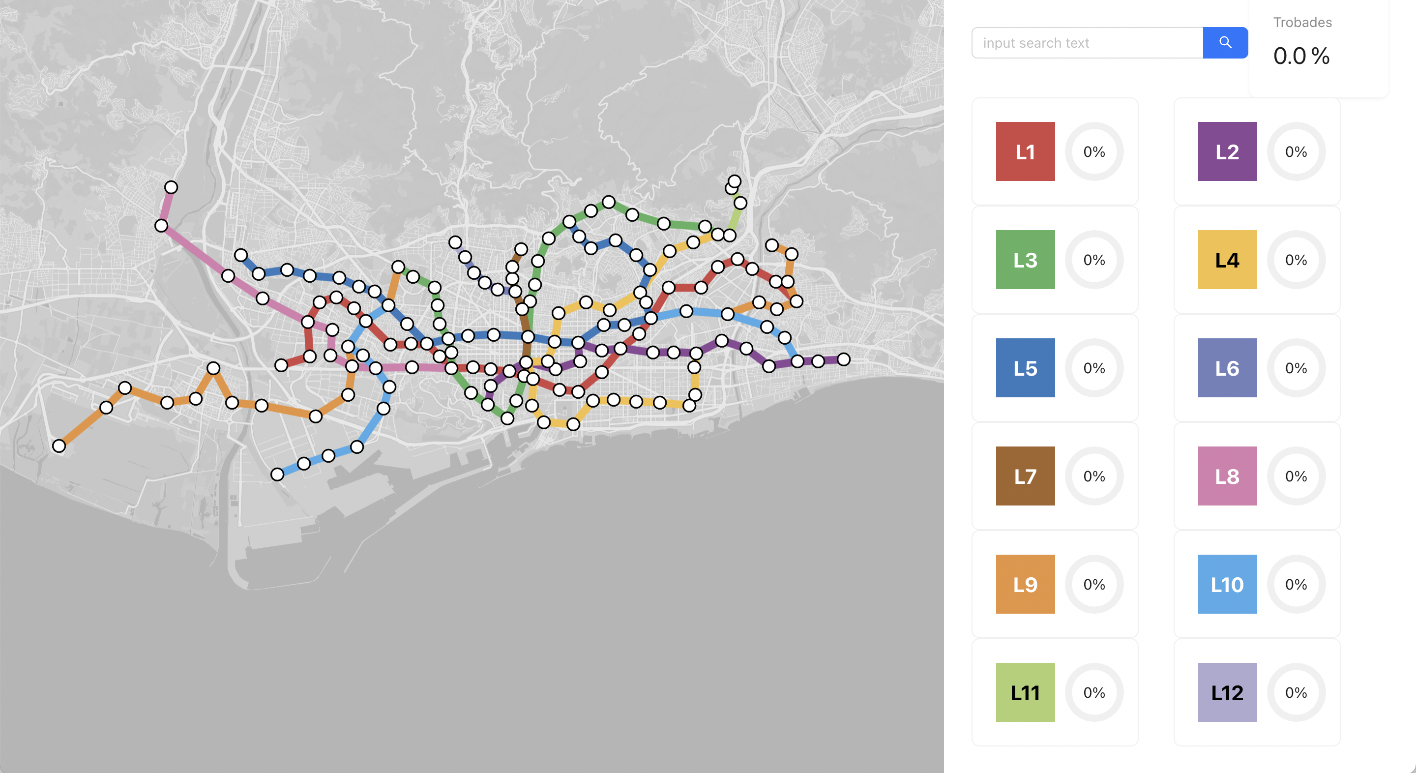 Primer joc que vaig fer! Recordes el nom de totes les estacions de metro de Barcelona? (Avís, l'ordinador es pot escalfar si jugues durant molta estona).